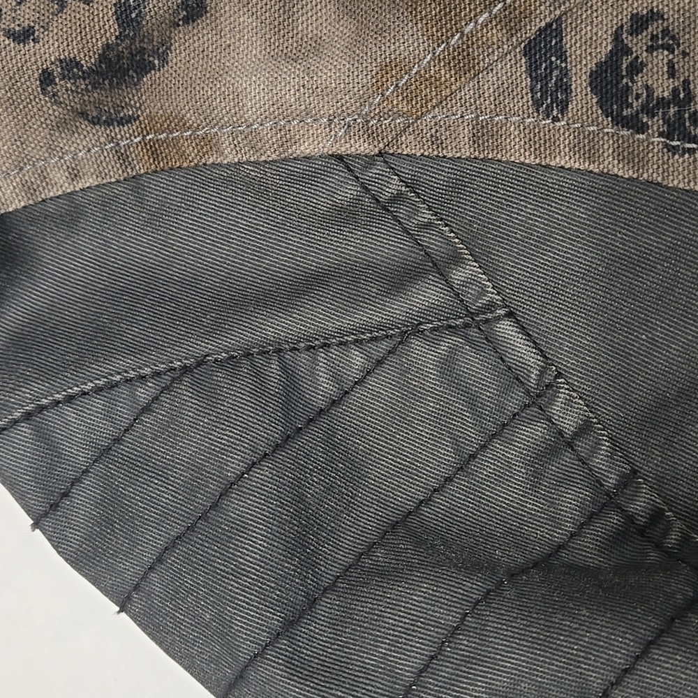 Harley-Davidson Black and Brown Skull Bomber Jacket - Picture 6 of 16